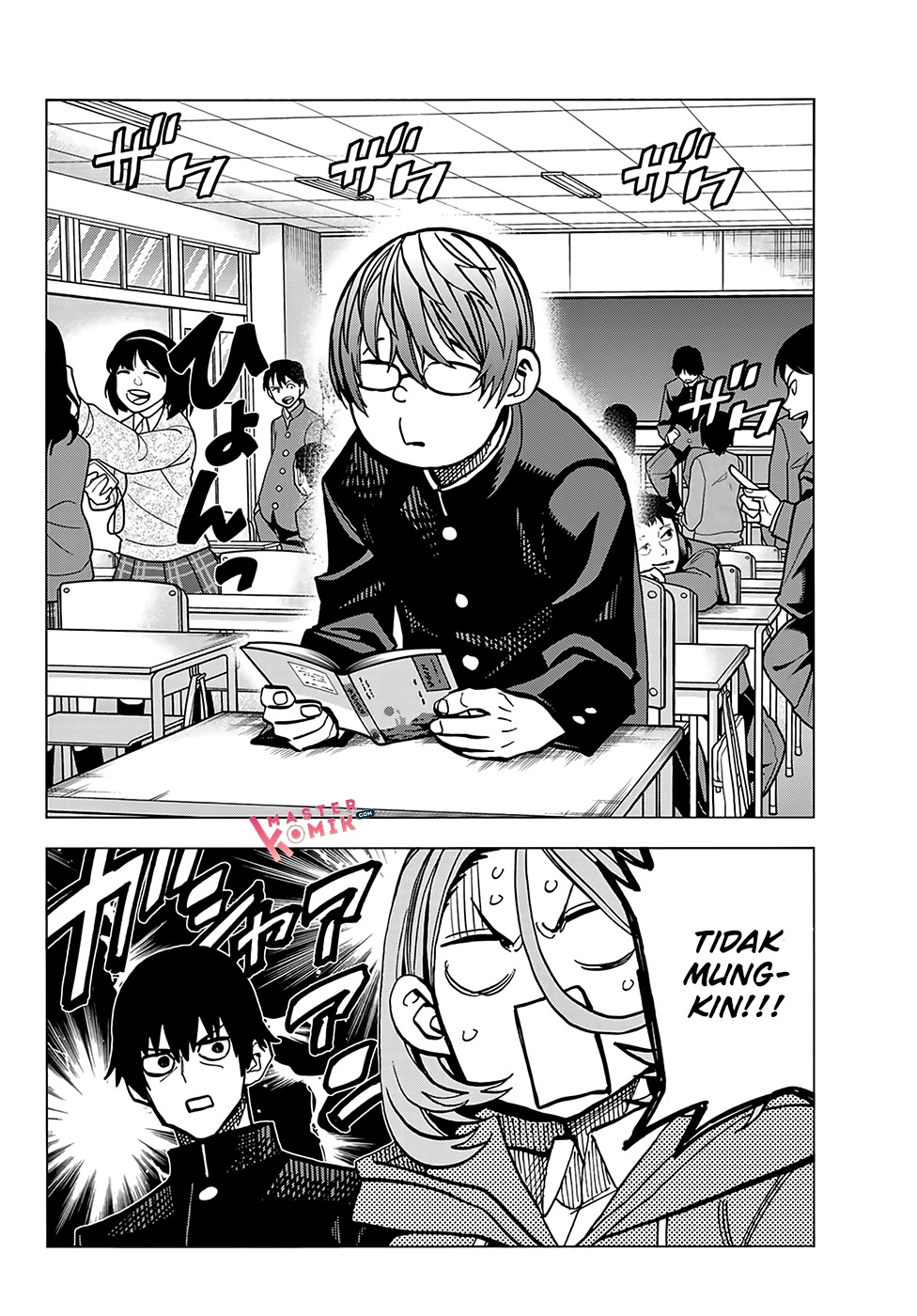 The Story Between a Dumb Prefect and a High School Girl with an Inappropriate Skirt Length Chapter 05 Gambar 12